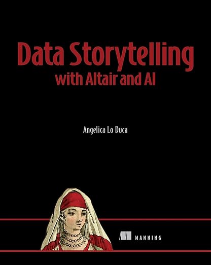 Data Storytelling with Altair and AI cover